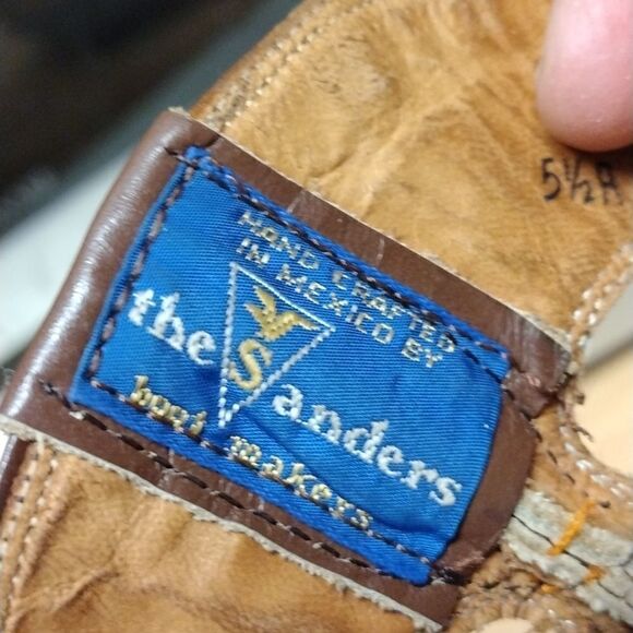 The Sander's vintage cowboy boots - Picture 4 of 5